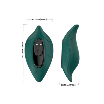 Armony - Estimulador & Vibrador Control Remoto Verde | Vybes.it