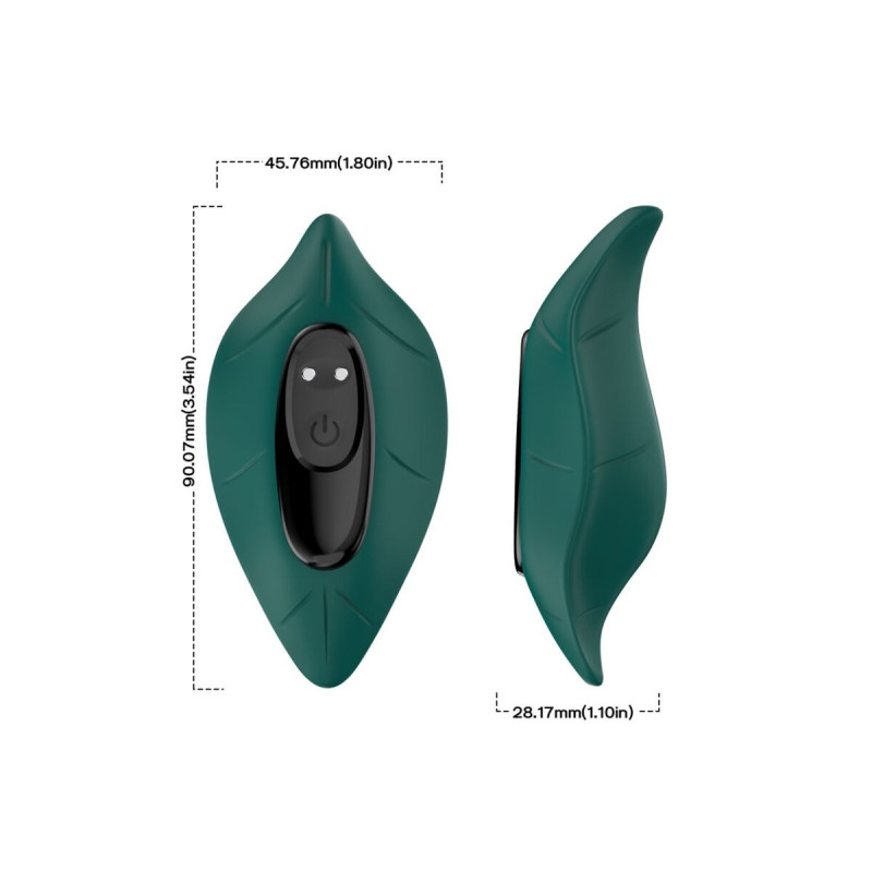 Armony - Télécommande Stimulateur & Vibrateur Vert | Vybes.it