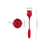 Armony - Roseknigth Succionador Clítoris & Vibrador Rojo | Vybes.it