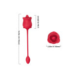 Armony - Stimolatore E Vibratore Rosa 2 In 1 Con Aspirazione E Coda