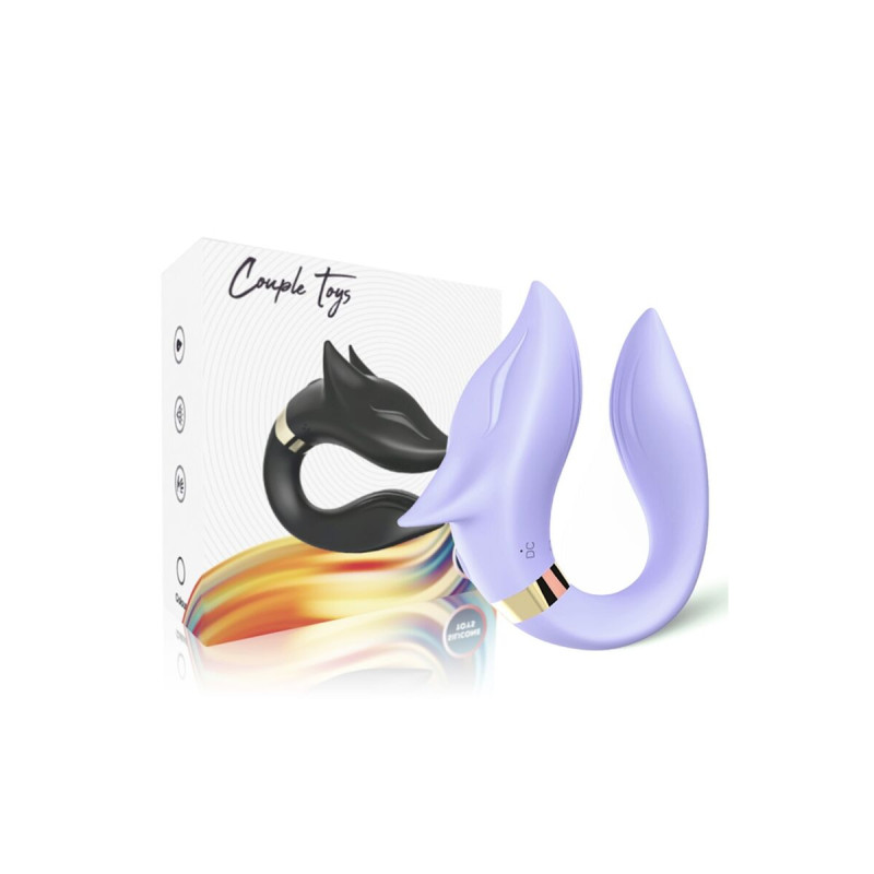 Armony - Fox Vibrador Parejas Control Remoto Violeta | Vybes.it