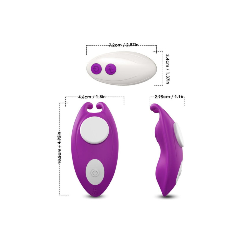 Armony - Honeybee Panties Vibrador Punto G Control Remoto Violeta |
