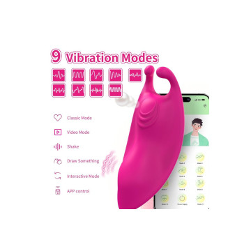 Armony - Honeybee Tragbares Höschenvibrator G - Spot Fuchsia