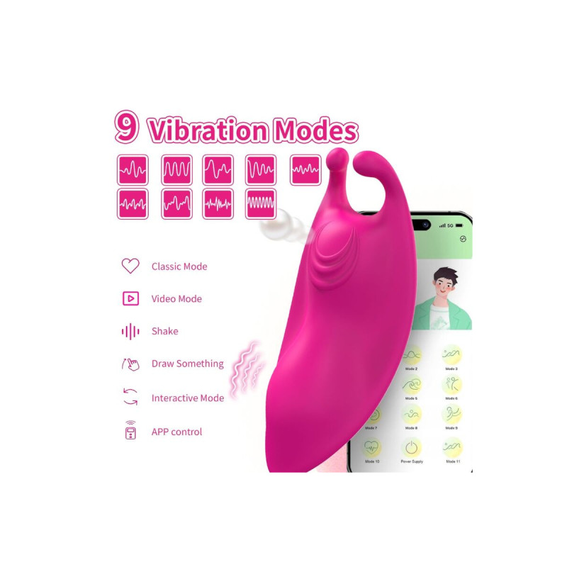 Armony - Honeybee Panties Vibrador Punto G Fucsia - App Gratuita |