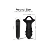 Armony - Vibrateur À Doigts Kylin Et Télécommande De Plug Anal Noir