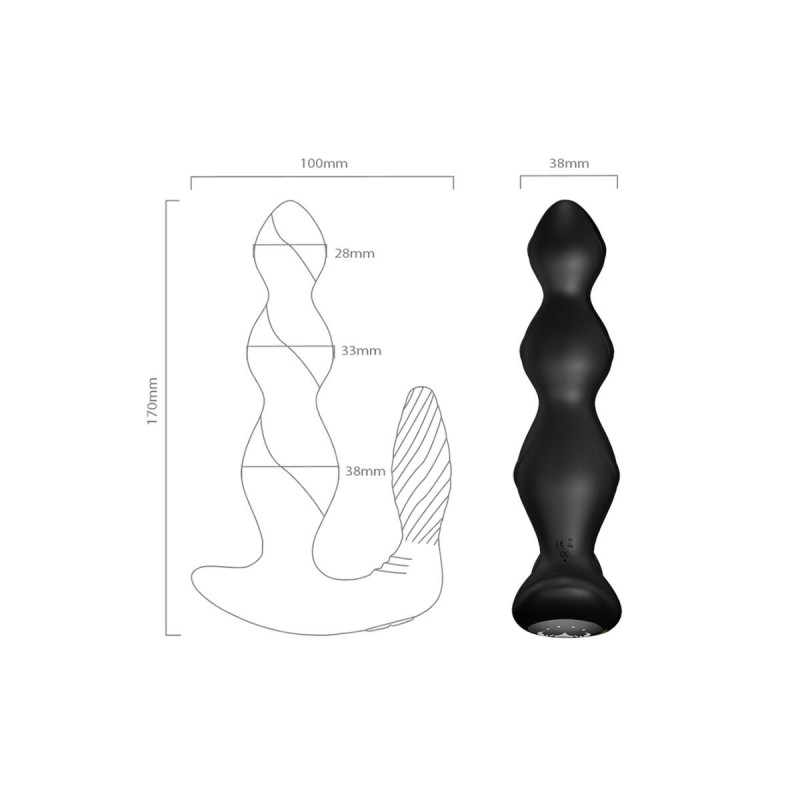 Armony - Manfun Vibrador & Estimulador Plug Anal Control Remoto