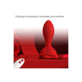 Armony - Vibrateur Rose & Plug Anal Petite Télécommande Rouge |