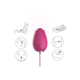Armony - Mandala Huevo Vibrador Punto G Control Remoto Fucsia |