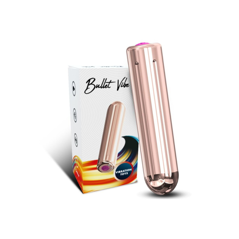 Armony - Proiettile Vibratore Testata Dorata 2 Cm X 8.8 Cm |