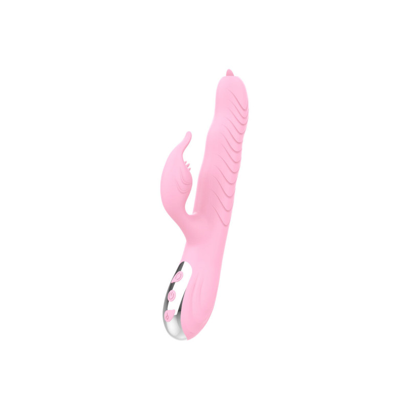 ARMONY - VIBRATEUR MARCIA & POUSSÉE DOUBLE LANGUE EFFET CHALEUR ROSE…