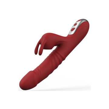 ARMONY - SUCK VIBRATOR & SAUGROSE RABBIT BURGUND - ARMONY VIBRATORS -…