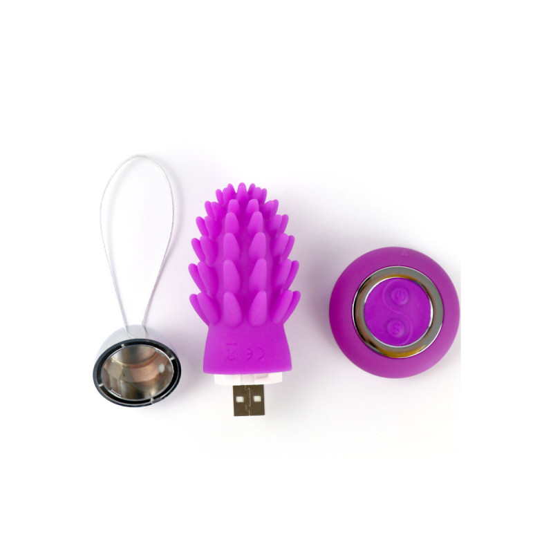 ARMONY - OCTOPUS CACTUS VIBRATING EGG VIOLET REMOTE CONTROL - ARMONY…