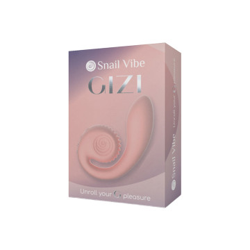 Snail Vibe - Gizi Estimulador Dual Rosa | Vybes.it