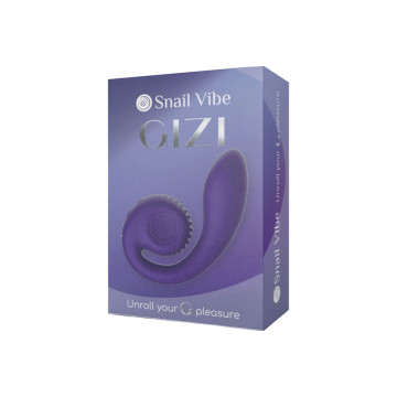 Snail Vibe - Gizi Estimulador Dual Violeta | Vybes.it