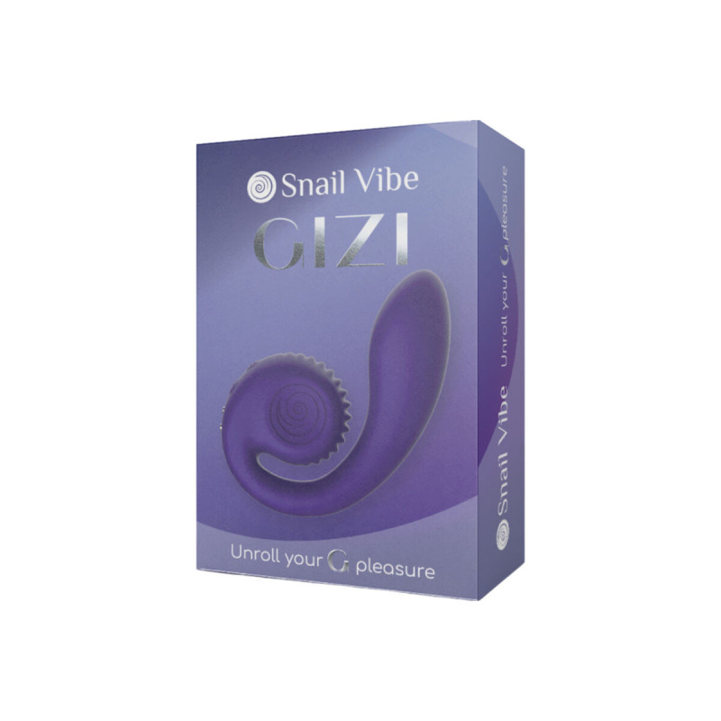 Snail Vibe - Gizi Estimulador Dual Violeta | Vybes.it