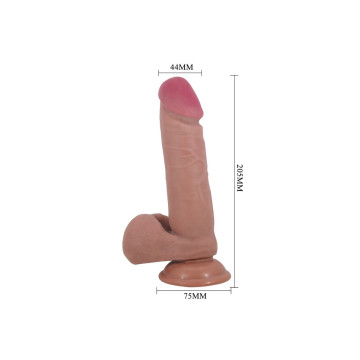Pretty Love - Série Sliding Skin Gode Réaliste Avec Ventouse