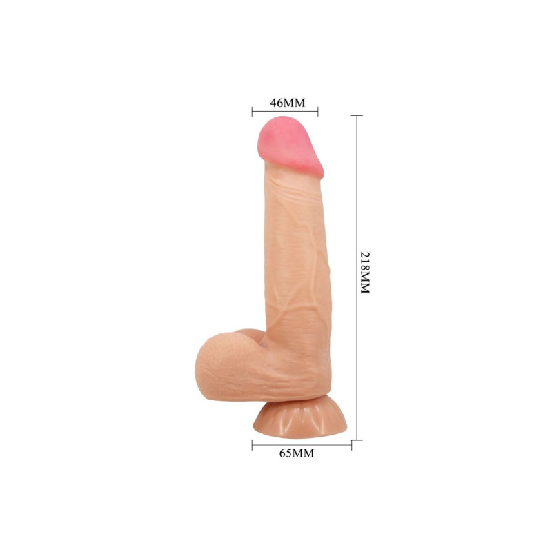 Pretty Love - Dildo Realistico Sliding Skin Series Con Ventosa