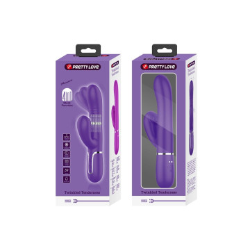 Pretty Love - Vibrador Punto G Multifunción Morado | Vybes.it