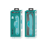 Pretty Love - Vibrador Rabbit Con Licking Verde Agua | Vybes.it