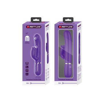 Pretty Love - Vibrateur Lapin À Lécher Violet | Vybes.it