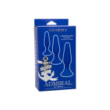 Calexotics - Admiral Kit 3 Plug Anal Azul | Vybes.it
