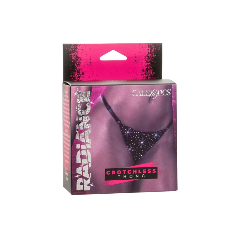 CALEXOTICS - RADIANCE CROTCHLESS THONG RHINE - Sexy panties