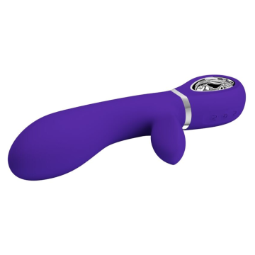 PRETTY LOVE - THOMAS VIBRADOR PUNTO G MULTIFUNCIÓN VIOLETA