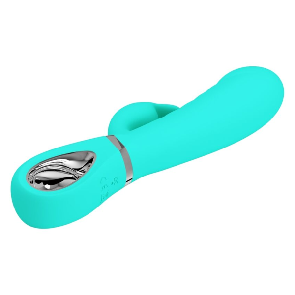 PRETTY LOVE - PRESCOTT VIBRADOR PUNTO G MULTIFUNCIÓN VERDE AGUA