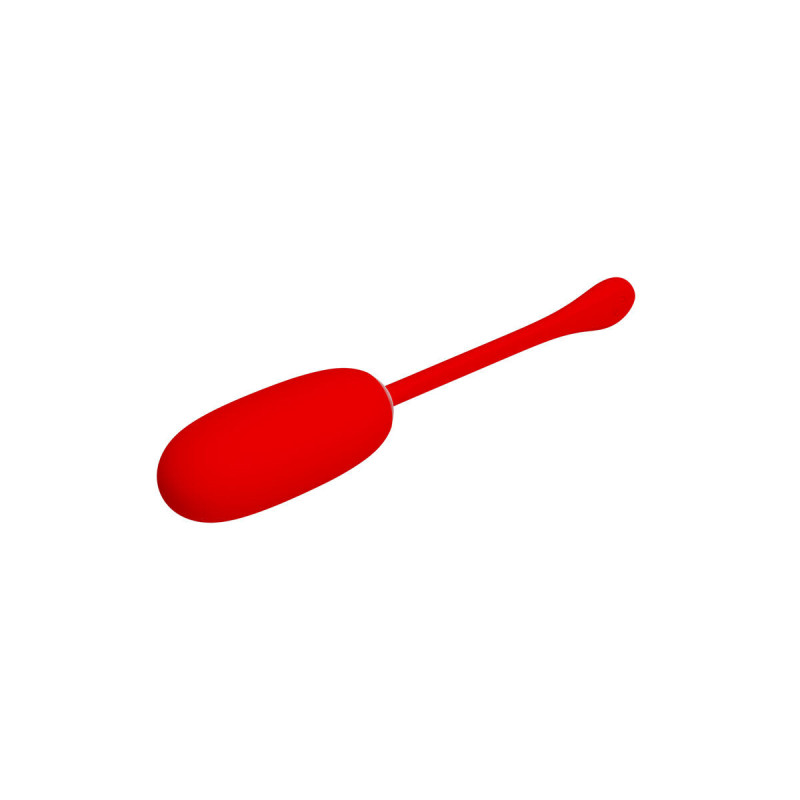 Pretty Love - Julius Huevo Vibrador Impermeble & Recargable Rojo |