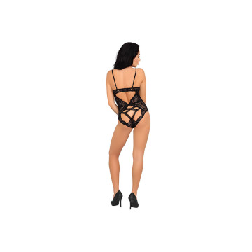 Livco Corsetti Fashion - Namillen Lc 90528 Body Black S/M | Vybes.it