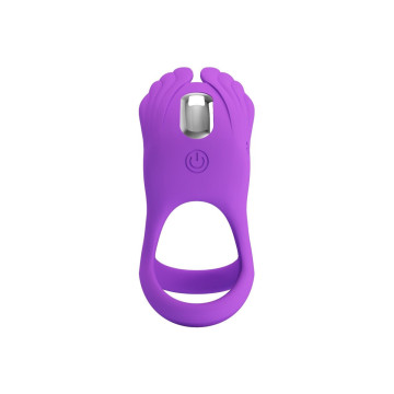 Pretty Love - Silas Anneau Pénis Vibrant 7 Vibrations Silicone