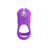 Pretty Love - Silas Anneau Pénis Vibrant 7 Vibrations Silicone