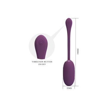 Pretty Love - Doreen Huevo Vibrador Recargable Lila | Vybes.it