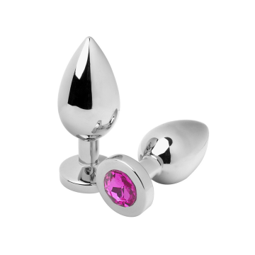 Metal Hard - Analstecker Diamant Rosa Mittel 7,62 Cm | Vybes.it