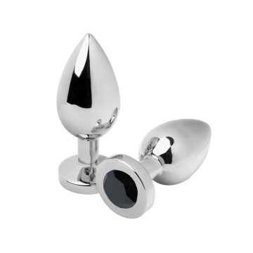 Metal Hard - Anal Plug Diamond Negro Small 5.71Cm | Vybes.it