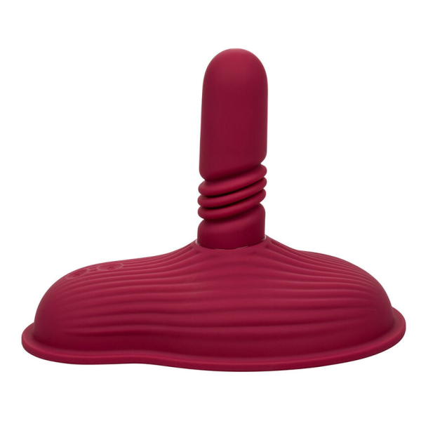 CALEXOTICS - RIDER MASSAGER DOUBLE MOTEUR TÉLÉCOMMANDE ROUGE
