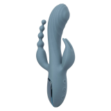 CALEXOTICS - VIBRATORE TRIPLE ECSTASY GRIGIO