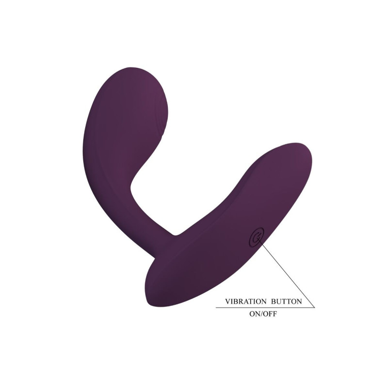 Pretty Love - Baird G - Spot 12 Vibraciones Recargable Lila App |
