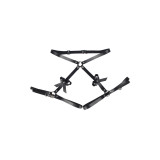 Subblime - Leder Taille Und Bein Harness Schwarz Eine Grösse |