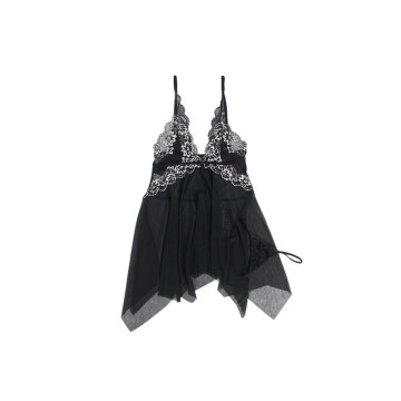 Subblime - Babydoll Stoff Tüll Brust Spitze L/Xl | Vybes.it