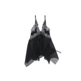 Subblime - Babydoll Stoff Tüll Brust Spitze L/Xl | Vybes.it