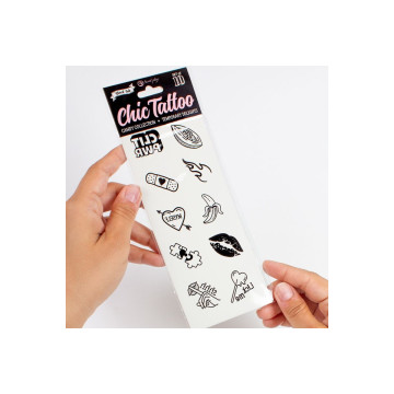 SECRET PLAY - SET OF 10 CANDY COLLECTION TEMPORARY TATTOOS - SECRETPL…