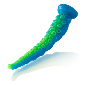 EPIC - SCYLLA DILDO TENTÁCULO FINO FLUORESCENTE TAMAÑO PEQUEÑO