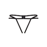LIVCO CORSETTI FASHION - STRING NOMADE SANS CROTCHLESS NOIR - LIVCO C…