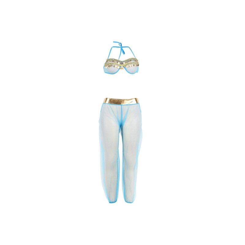 Subblime - Set De Lenceria India Style Azul L/Xl | Vybes.it