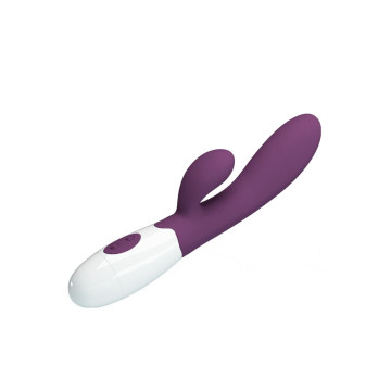 Pretty Love - Alvis Vibrador Rabbit & Punto G Morado | Vybes.it
