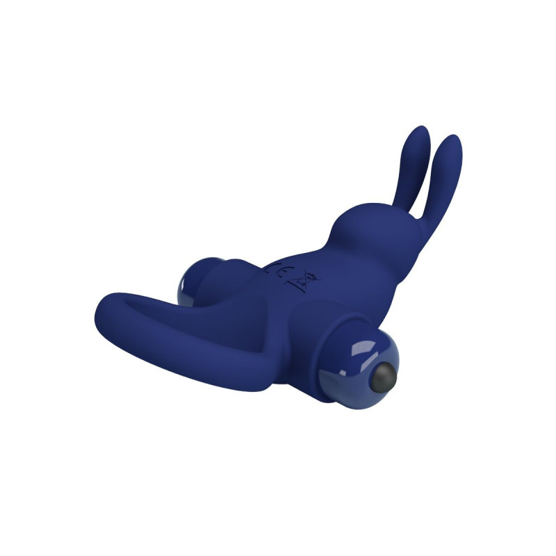 Pretty Love - Jiro Anillo Rabbit Con Vibración Azul | Vybes.it