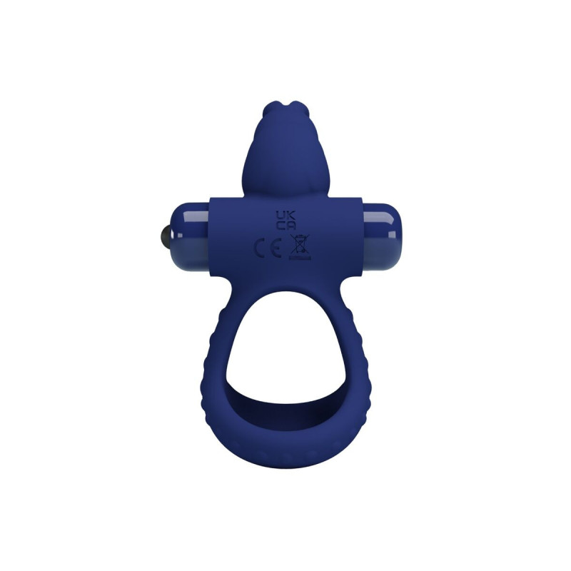Pretty Love - Luchito Doble Anillo Vibrador Rabbit Azul | Vybes.it