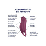 SATISFYER - POCKET PRO 1 ESTIMULADOR CLÍTORIS GRANATE