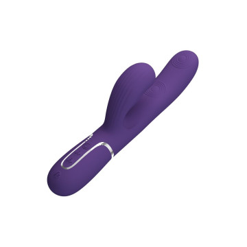 Pretty Love - Perlita Vibrador Punto G 3 En 1 Multifunción Morado |